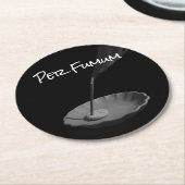 Per Fumum (type 2) ラウンドペーパーコースター (アングル)