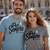 Per Sempre Personalized Tee for Matching Couples Tシャツ