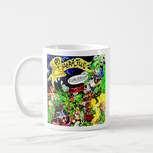 peratusのアルバムマグ コーヒーマグカップ (左)