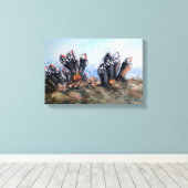 Percebes/Barnacles キャンバスプリント (インサイチュ (ウッドフロア))