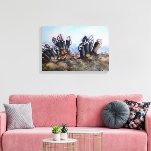 Percebes/Barnacles キャンバスプリント (インサイチュ (リビング))