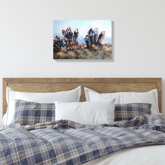 Percebes/Barnacles キャンバスプリント (インサイチュ (寝室))