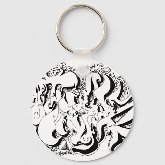 percentumグラフ キーホルダー (正面)