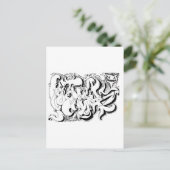 percentumグラフ ポストカード (スタンド正面)