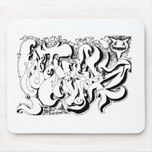 percentumグラフ マウスパッド (正面)