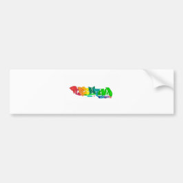 Percentumロゴ バンパーステッカー