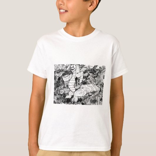 Percentum Godzilla Tシャツ (正面)