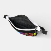 PERCENTUMDESIGNS.COMプリントカットソーバッグ ファニーパック (見開き)