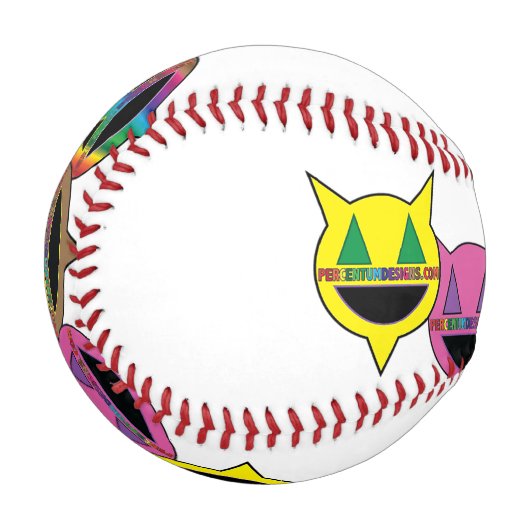 PERCENTUMDESIGNS.COM野球 野球ボール (正面左)