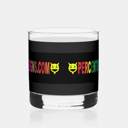 PERCENTUMDESIGNS.COM Drinkware Set ウイスキーグラス (右)