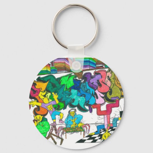 PercentumHipHop キーホルダー (正面)