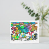 PercentumHipHop ポストカード (スタンド正面)