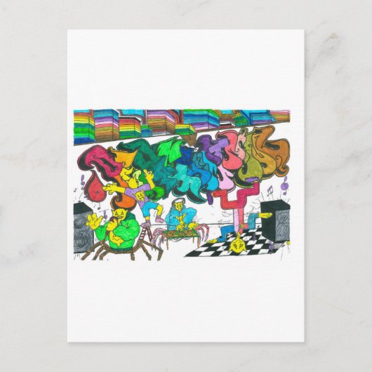 PercentumHipHop ポストカード (正面)