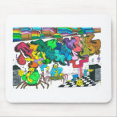 PercentumHipHop マウスパッド (正面)