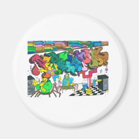 PercentumHipHop マグネット (正面)