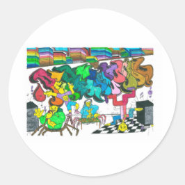 PercentumHipHop ラウンドシール