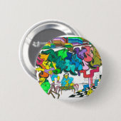 PercentumHipHop 缶バッジ (正面&裏面)