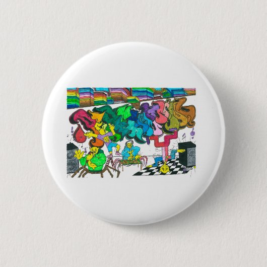 PercentumHipHop 缶バッジ (正面)