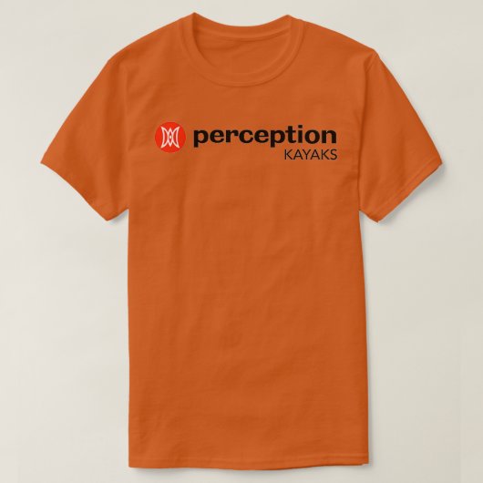 perception KAYAKS Tシャツ (デザイン正面)