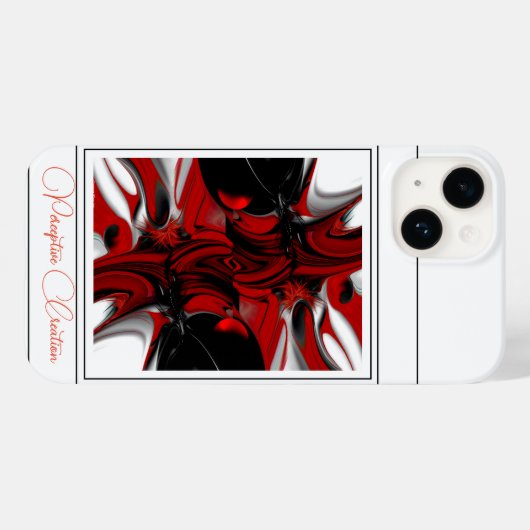 "Perceptive Creation", Apple iPhone 14ケース Case-Mate iPhoneケース (裏面 (横))