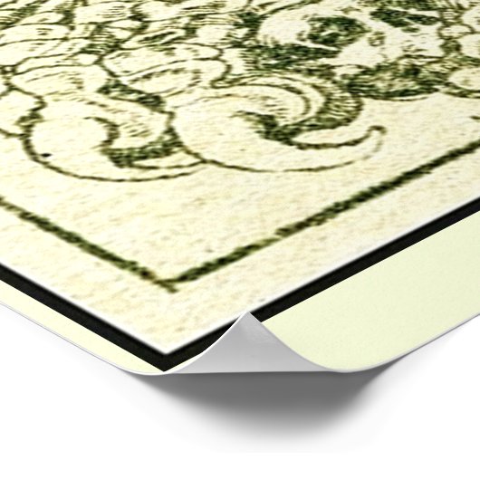 PERCEVAL FIGHTING DRAGON，クエスト聖杯ファンタジー ポスター (角)