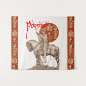 PERCEVAL LEGEND,クエストホーリーグレイルホワイトデータファンタジー タペストリー (正面(横))