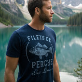 Perch Fillets Filets de Perch Lake Geneva Tシャツ