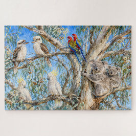 Perched Among the Eucalyptus No 2 ジグソーパズル