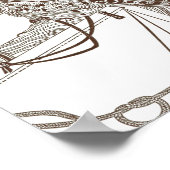 Perched Falcon, Iconic, Falcon Art, Japan Print ポスター (角)