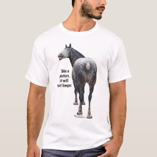 Percheronは写真を撮ります Tシャツ