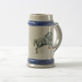 Percherons ビールジョッキ (正面右)