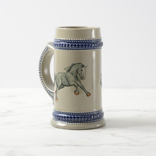 Percherons ビールジョッキ (正面左)