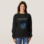 Percion Women's Basic Sweatsh スウェットシャツ (正面フル)