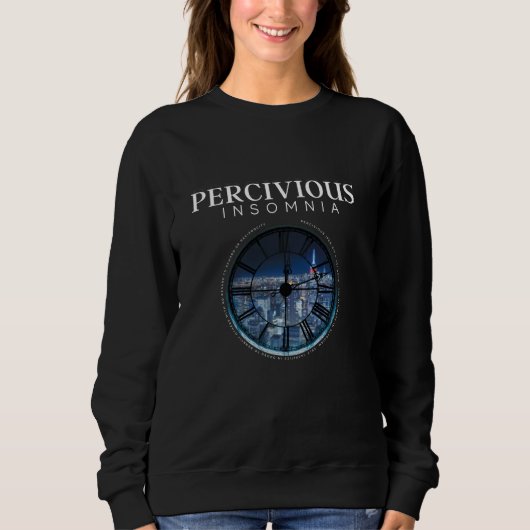 Percion Women's Basic Sweatsh スウェットシャツ (正面)