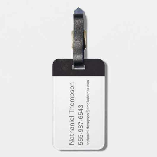 PERCIVAL GRAVES™魔法手描き図 ラゲッジタグ (裏面縦)