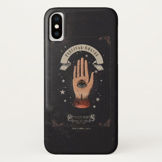 PERCIVAL GRAVES™魔法手描き図 Case-Mate iPhoneケース (裏面)