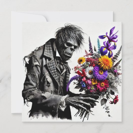 Percival Grimsley – ゴシックビクトリアングリーティングカード (正面)