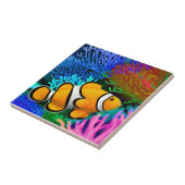 PerculaのピエロのAnenomeの魚のタイル タイル (側面)