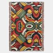 Percussion Rhythms スローブランケット (正面縦)