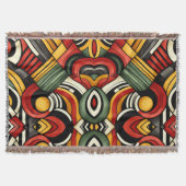 Percussion Rhythms スローブランケット (正面)