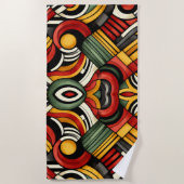 Percussion Rhythms ビーチタオル (正面)