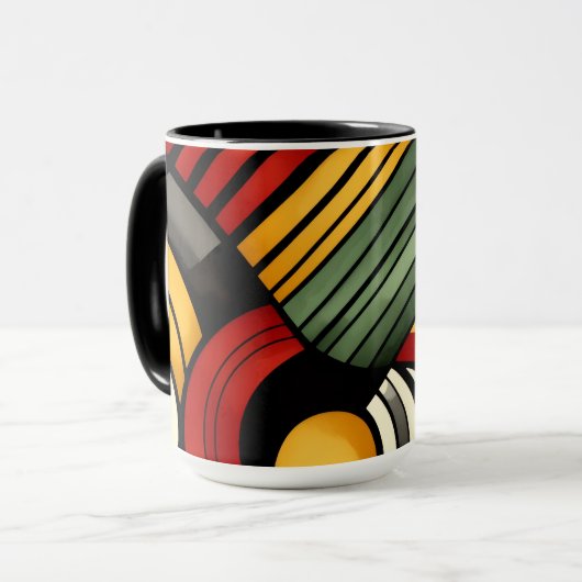 Percussion Rhythms マグカップ (正面左)