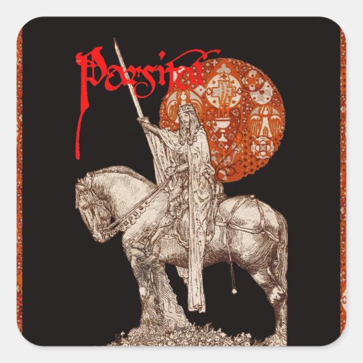 PERCVAL LEGEND /聖なる灰色のファンタジーの探求 スクエアシール (正面)