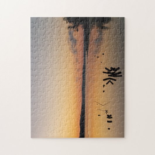 Percyのpriest湖の日の出 ジグソーパズル (縦)