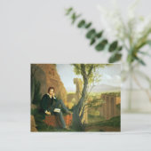 Percy Bysshe Shelley 1845年 ポストカード (スタンド正面)