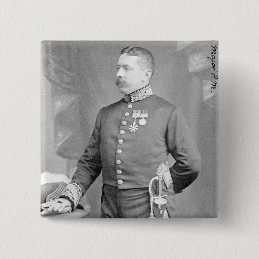 Percy Molesworth Sykes准将 缶バッジ (正面)