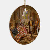 Percy Moran著古い栄光の誕生 セラミックオーナメント (右)