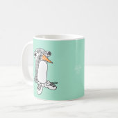 Percy Penguin "Brain.exe Not Responding" mug コーヒーマグカップ (正面左)