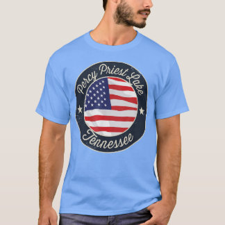 Percy Priest Lake - Patriotic Tennessee Souvenir T Tシャツ