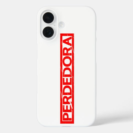 Perdedoraスタンプ Case-Mate iPhoneケース (裏面)